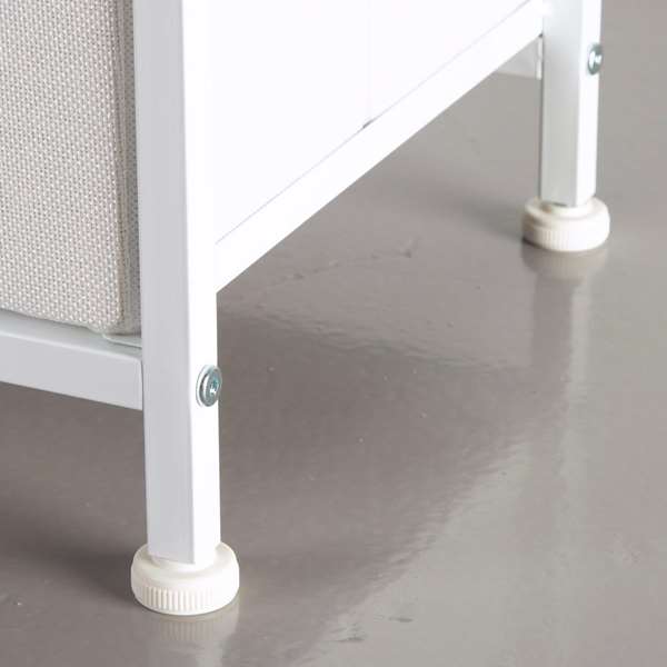 Color Baby Cómoda 8 Cajones 80x30x81 cm Blanco Mueble Infantil