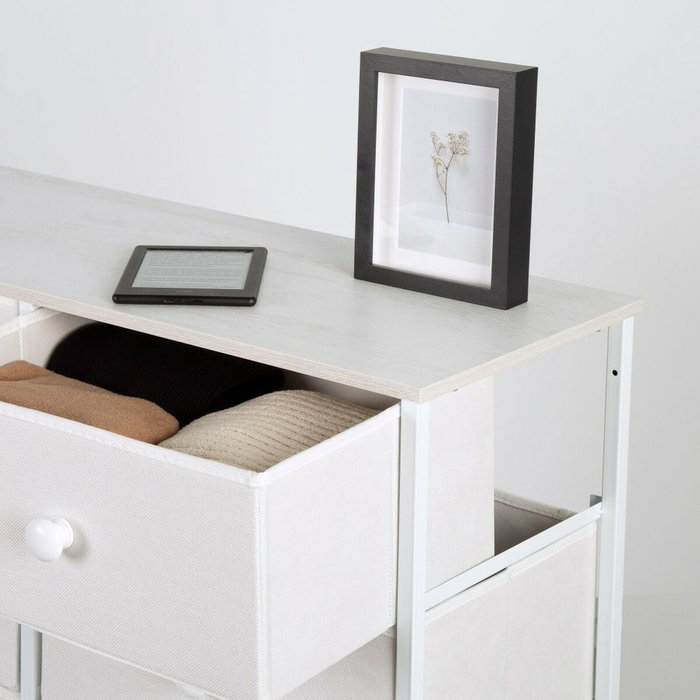 Color Baby Max Home Cómoda 8 Cajones 80X30X81 Cm - Blanco Color Baby Max Home Cómoda 8 Cajones 80X30X81 Cm - Blanco