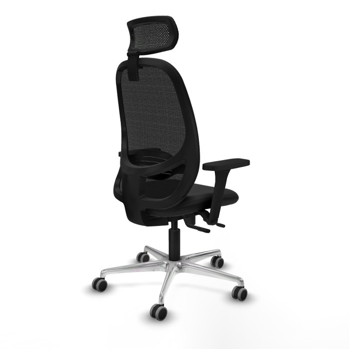 PIQUERAS Y CRESPO Silla de oficina Cilanco con mecanismo Sincro/Traslack, Negro PIQUERAS Y CRESPO Silla de oficina Cilanco con mecanismo Sincro/Traslack, Negro