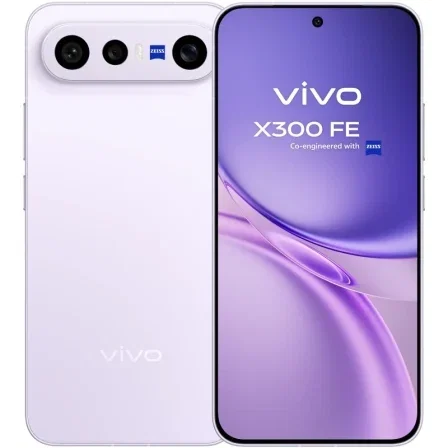 Vivo X300 FE Smartphone 12GB RAM 512GB ROM Pantalla 6.31" AMOLED 5G Cámara Periscopio 50MP Batería 6500mAh Color Púrpura - 5671830 Vivo X300 FE Smartphone 12GB RAM 512GB ROM Pantalla 6.31" AMOLED 5G Cámara Periscopio 50MP Batería 6500mAh Color Púrpura - 5671830