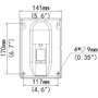 ALLNET Soporte de pared para ALL-CAM2498-LEP