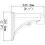 ALLNET Soporte de pared para ALL-CAM2498-LEP