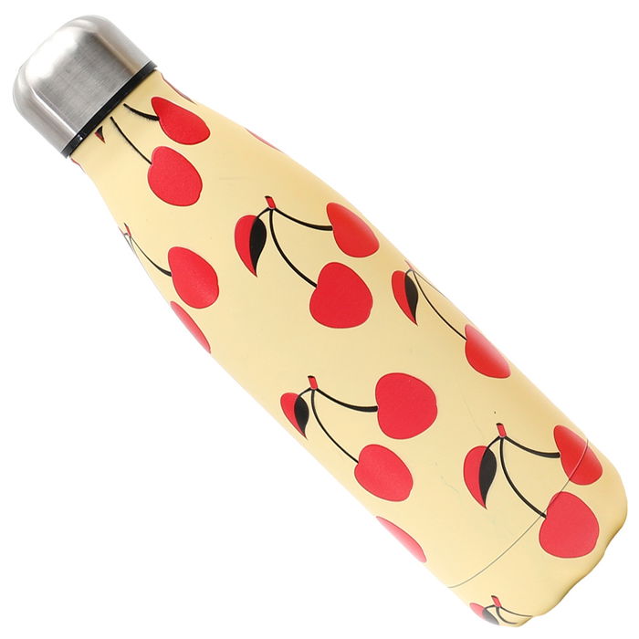 Cook Concept Termo Botella 500 Ml Pop Playa Acero Inoxidable Doble Pared Frío 18h Caliente 6h