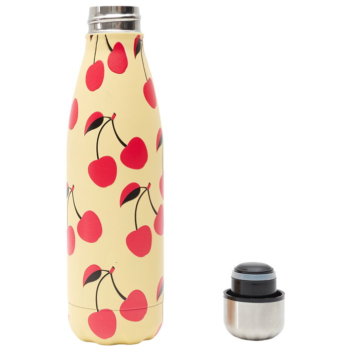 Cook Concept Termo Botella 500 Ml Pop Playa Acero Inoxidable Doble Pared Frío 18h Caliente 6h