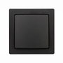 Simon Conmutador de cruce Simon73 Loft grafito retractilado
