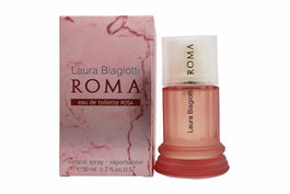 Laura Biagiotti Roma Eau De Toilette Rosa 50ml Vaporizador
