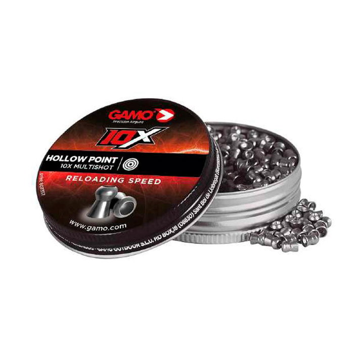 Gamo Balines Hollow Point 10x Accutek Calibre 4,5 mm (.177) 0,49 g - Paquete de 500 Unidades Gamo Balines Hollow Point 10x Accutek Calibre 4,5 mm (.177) 0,49 g - Paquete de 500 Unidades