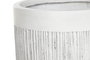 DKD Home Decor Set de 3 Maceteros de Magnesia Crudo 44x44x79 cm