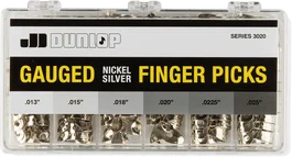Dunlop Surtido púas de dedo para guitarra y bajo - Variedad