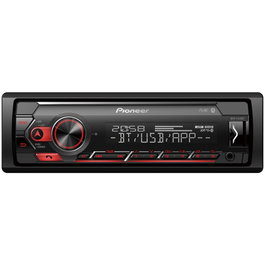 Pioneer MVH-S420BT Autorradio de 1 DIN con Bluetooth y Pantalla LCD