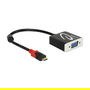 DeLOCK Adapter USB-C a VGA para Monitor, Conector HDMI, Cargador, Delock