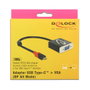 DeLOCK 62994 Adaptador de USB Tipo C a VGA