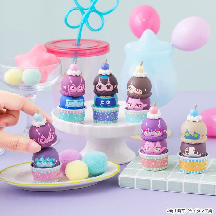 Megahouse Milky Subway The Galactic Limited Express Tsumichen Stack up & Change Pack de 8 Minifiguras (with gift)