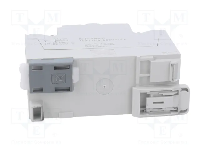 HAGER Interruptor diferencial 25A 30mA 1+N