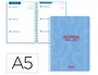 Liderpapel Agenda Escolar 2026-2027 Classic Semana Vista A5 Bilingüe Espiral Azul Turquesa Papel FSC 70g