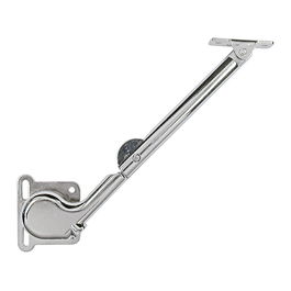 CEAM Bisagra Compás Resorte Regulable Niquel Mano Izquierda