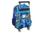 Safta Mochila Escolar Sonic Speed con Carro Azul