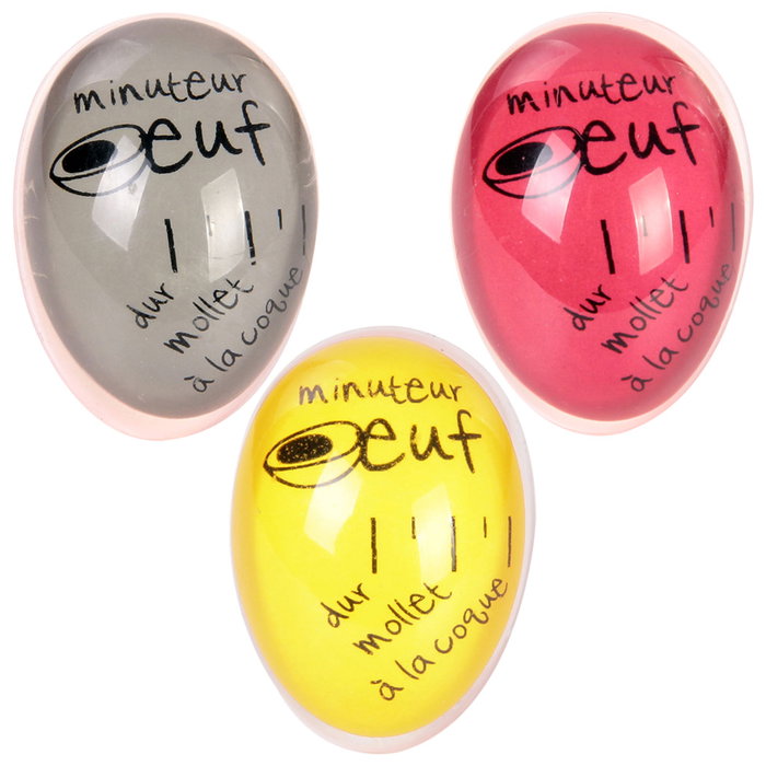 Cook Concept Temporizador de Huevos Indicador de Cocción por Color 5,7x4x3 cm