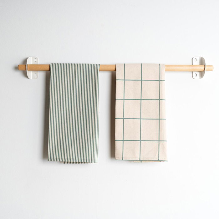 Vinthera Set de 2 Paños de Cocina Reciclados OKAPI Beige