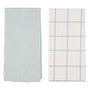 Vinthera Set de 2 Paños de Cocina Reciclados OKAPI Beige