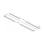 DeLOCK Bridas para cables reutilizables 200 x 7,2 mm - 100 unidades, blanco