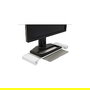 Terratec 219730 Monitorständer Spacebar de escritorio para 1 pantalla, blanco, aluminio