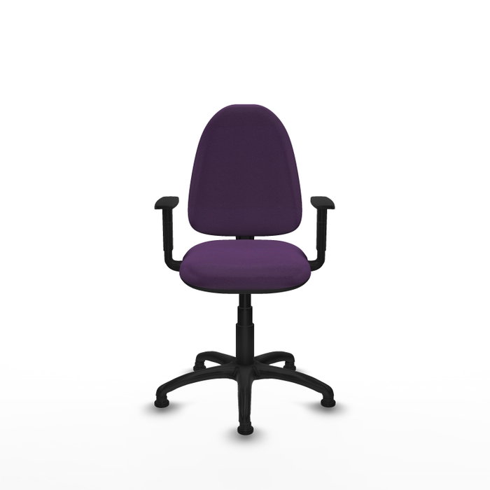 PIQUERAS Y CRESPO Silla de oficina Aýna Morada con Brazos 1D PIQUERAS Y CRESPO Silla de oficina Aýna Morada con Brazos 1D
