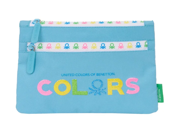 Safta Portatodo Benetton Spring con Doble Cremallera Grande Safta Portatodo Benetton Spring con Doble Cremallera Grande