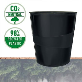 Leitz Papelera Recycle Negro