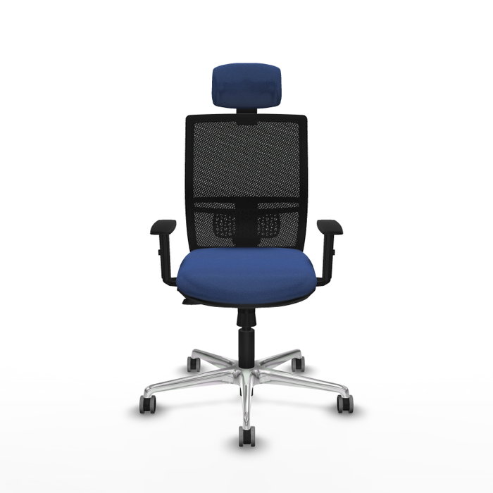 PIQUERAS Y CRESPO Silla de oficina Yunquera Azul marino y Negro PIQUERAS Y CRESPO Silla de oficina Yunquera Azul marino y Negro