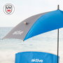 AKTIVE Silla de playa plegable con sombrilla