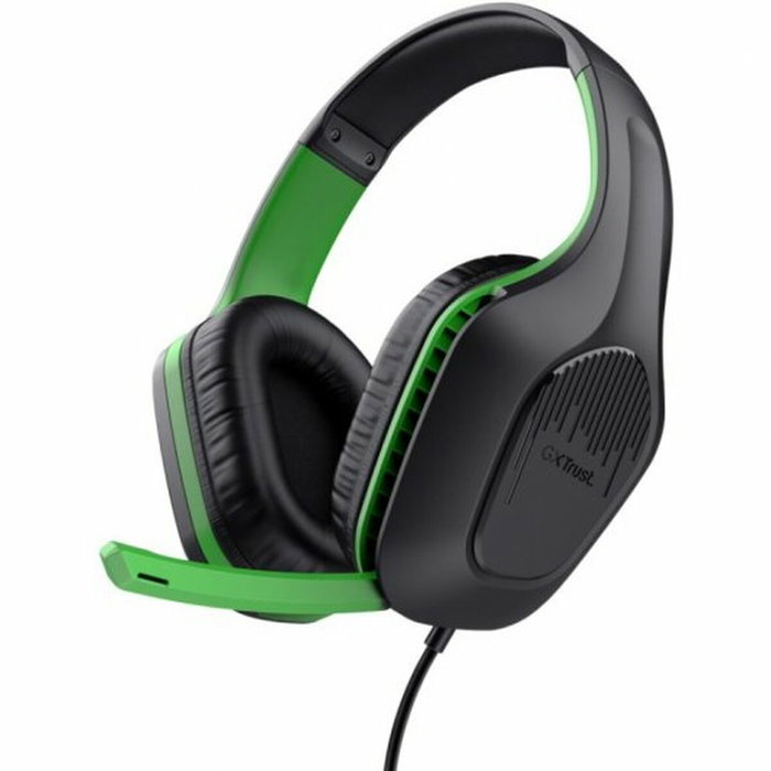Trust GXT 415 Zirox Auriculares Gaming Verde/Negro con Micrófono