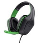 Trust GXT 415 Zirox Auriculares Gaming Verde/Negro con Micrófono