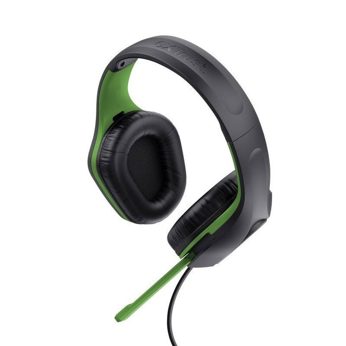 Trust GXT 415 Zirox Auriculares Gaming Verde/Negro con Micrófono