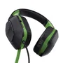 Trust Auriculares Gaming Gxt 415X Zirox Headset con Micrófono Diadema Ajustable Jack 3.5mm Verde-Negro