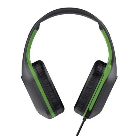 Trust Auriculares Gaming Gxt 415X Zirox Headset con Micrófono Diadema Ajustable Jack 3.5mm Verde-Negro