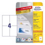 AVERY Zweckform Etiquetas 6120 blanco 105,0 x 148,0 mm