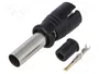 4CARMEDIA Conector de Antena RAKU II Hembra para RG174 y RG58