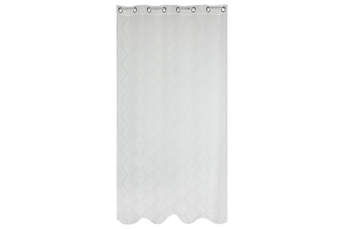 DKD Home Decor Cortina Blanco 260 x 140 cm (2 Unidades) Poliester DKD Home Decor Cortina Blanco 260 x 140 cm (2 Unidades) Poliester