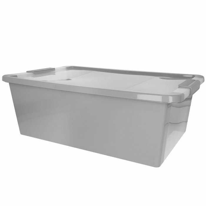 Caja de Almacenaje Curver Gris Plástico 26 L 55 x 19 x 35 cm (7 Unidades)