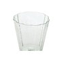 DKD Home Decor Set de 6 Copas de Cristal Bubbles Garbo Verde 380ml