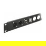 DeLOCK D-Typ Modul HDMI-A 90° Buchse zu Buchse, Negro, 25.4 mm x 29.6 mm x 31.4 mm