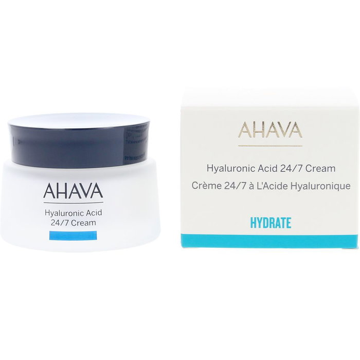 Ahava HYALURONIC ACID 24/7 Crema Hidratante de Rostro con Osmoter™ para Piel Elástica y Firme - 50 ml