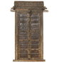DKD Home Decor Puerta de Teca Antique Doors Marrón 110x20x190 cm, Pieza Única