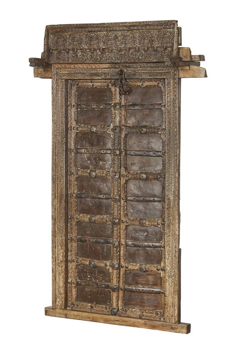 DKD Home Decor Puerta Antique doors Marron 110 x 190 x 20 cm