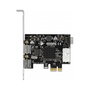 DeLOCK Tarjeta PCI Express x1 a 2 x PS/2 y USB, PCIe 1.0a, Factor de Forma Bajo Perfil, Conectores Hembra Derechos, Plug and Play, Compatible con Windows y Linux