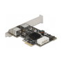 DeLOCK Tarjeta PCI Express x1 a 2 x PS/2 y cabezal de pines USB 2.0