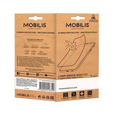 Mobilis Protector de Pantalla para Honeywell EDA52, Transparente