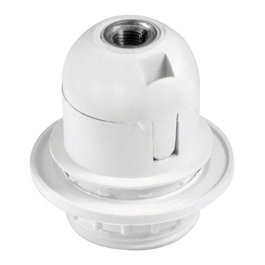Simon Portalámparas Termoplástico E-27 Blanco