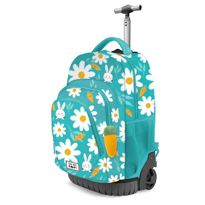 Oh My Pop Mochila Trolley GTS FAN Blooming Turquesa Oh My Pop Mochila Trolley GTS FAN Blooming Turquesa